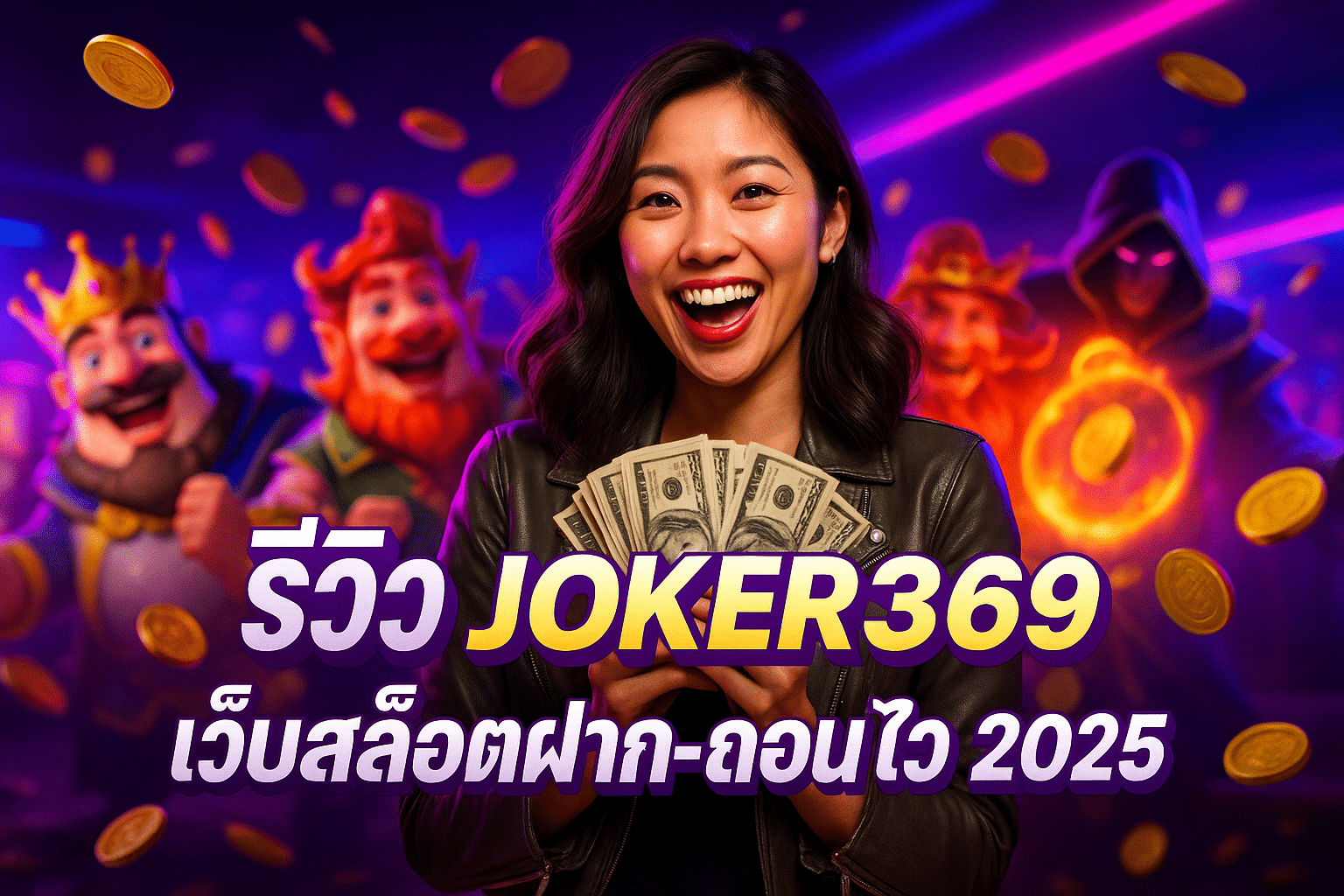 รีวิว JOKER369 เว็บสล็อตฝาก-ถอนไว 2025